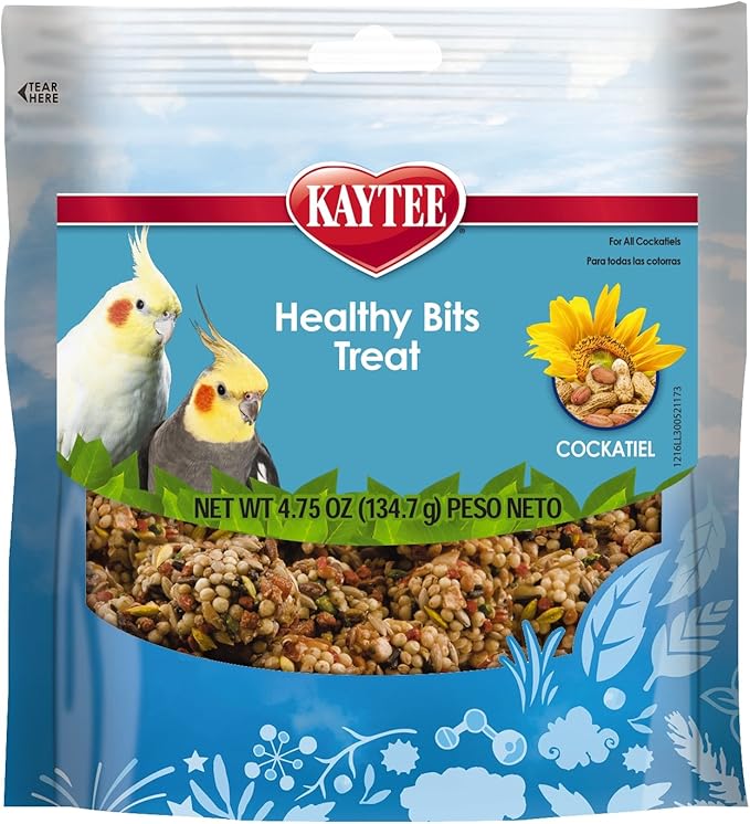Kaytee Healthy Bits Bird Treat For Cockatiels, 4.75 Ounce