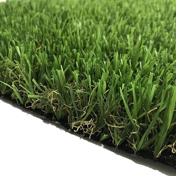 KuGuo Soft Plastic Fake Lawn Chicken Nesting Boxes Pads Chicken Bedding 12 x 12 inches (Soft Thick Grass)