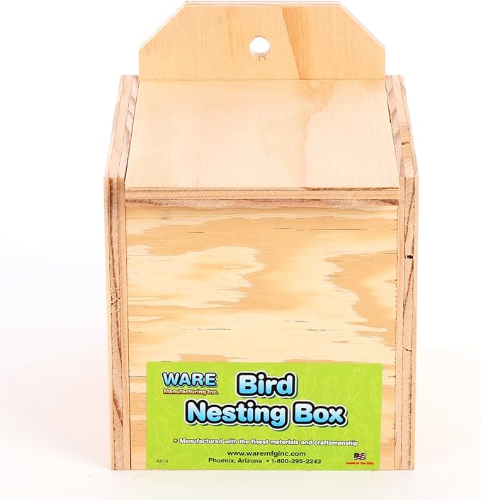 Ware Manufacturing Wood Finch Reverse Nest Box, Finch