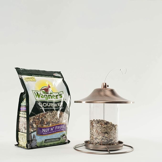 Wagner's 82072 Gourmet Nut & Fruit Wild Bird Food, 5 Pound (Pack of 2)