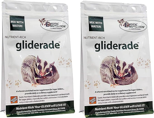 Exotic Nutrition Gliderade Nectar (3 lb.) - Vitamin-Enriched Healthy Nectar Supplement - Powdered Mix - Provides Necessary Carbohydrates for Sugar Gliders