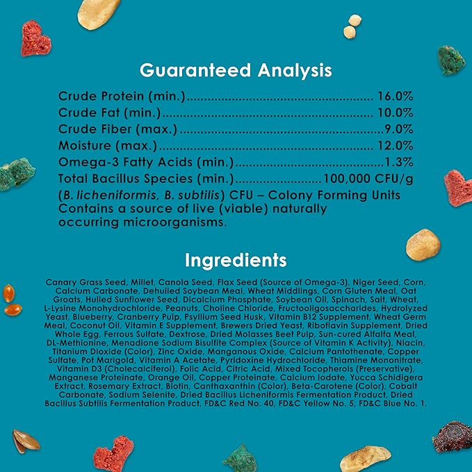 Kaytee Forti-Diet Pro Health Pet Canary & Finch Food, 2 lb