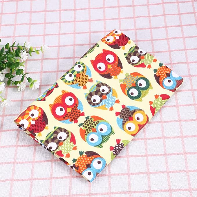 ULTECHNOVO Parrot Nest, Bird Nest Hut Hanging Parrot Sleep Nest Tent Canvas Triangle Habitat Cave Owl Printing Pattern for Parrot Parakeet Cockatiels Pet Animal- L