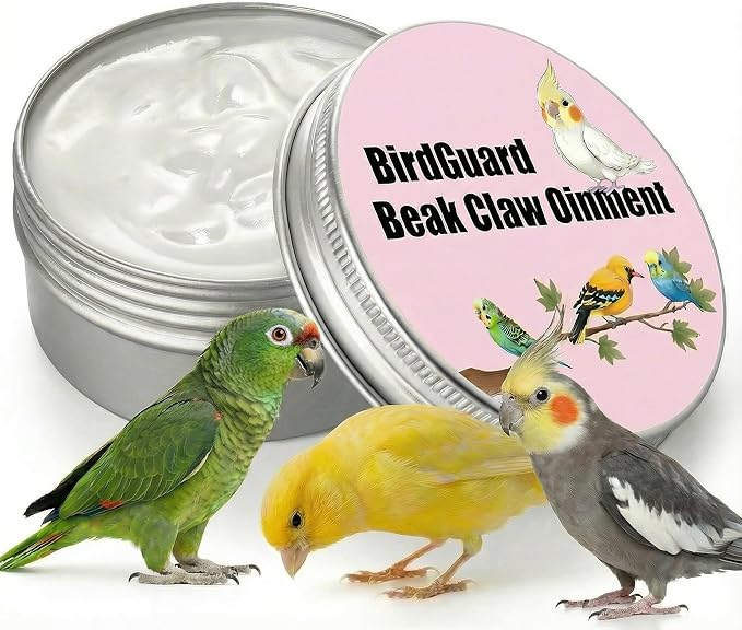 Bird Beak Moisturizer & Feet Balm – Dry Beak Treatment, Skin Hydration & Claw Repair for Parrots, Budgies, Cockatiels