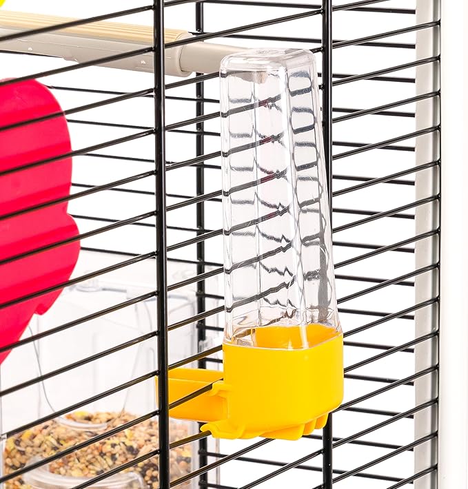Ferplast Palladio 3 Bird Cage, 49 x 30 x 64 cm, Black