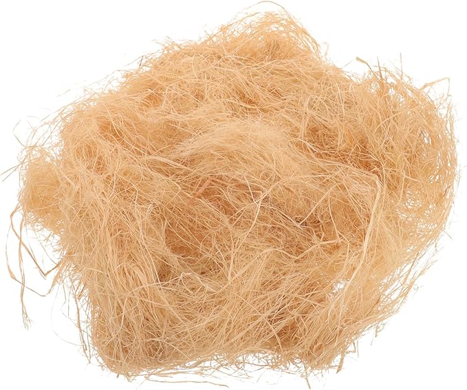 Yardwe 1bag Natural Bird Nesting Material Indoor DIY Bird Nest Supplies Raffia Grass for Parrots Hummingbirds Wild Birds for Bird House Cage Nesting