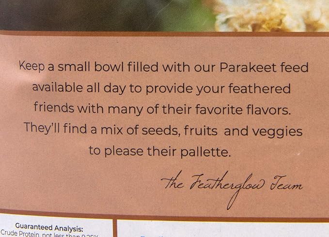 Volkman Featherglow Parakeet 20lb