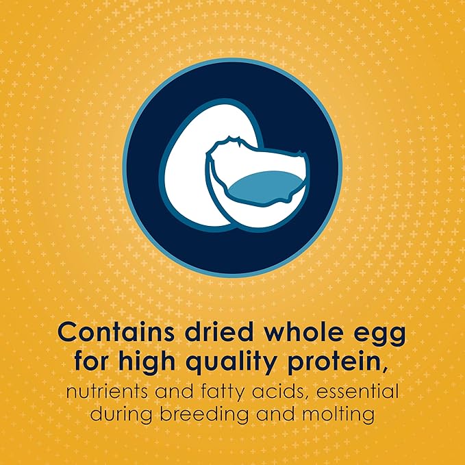 Kaytee Forti-Diet Pro Health Egg-Cite Nourish+Protect Parakeet,Supports Breeding and Molting,Nutrition Backed by Science,Digestive Health,5 pounds,(Pack of 2)