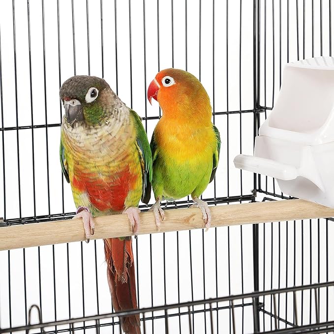 Topeakmart Open Play Top Bird Cage Parakeet Cage with Slide-Out Tray for Small Parrot Budgies Finches Canaries Lovebirds