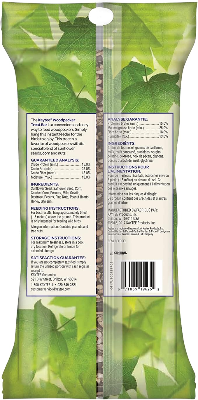 Kaytee Woodpecker Bird Bar 11 oz