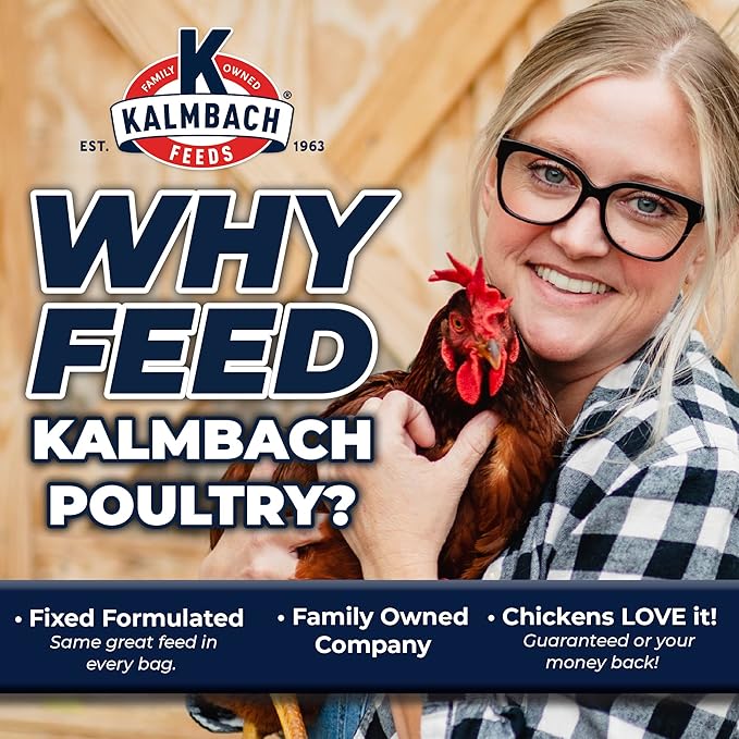 K Kalmbach Feeds Since 1963 Full Plume Feathering Feed 50 lb, 1 piece