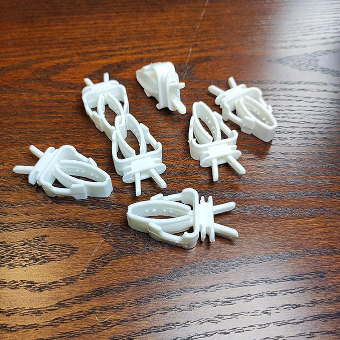 9 Pack Bird Cage Feeder Clips Seed Food Cup Bird Treats Dispenser Set Small Bird Cage Food Holder for Parakeet Canary Finch Leafy Green Broccoli Apple Slice Millet Spray Nutrition Diet Portion