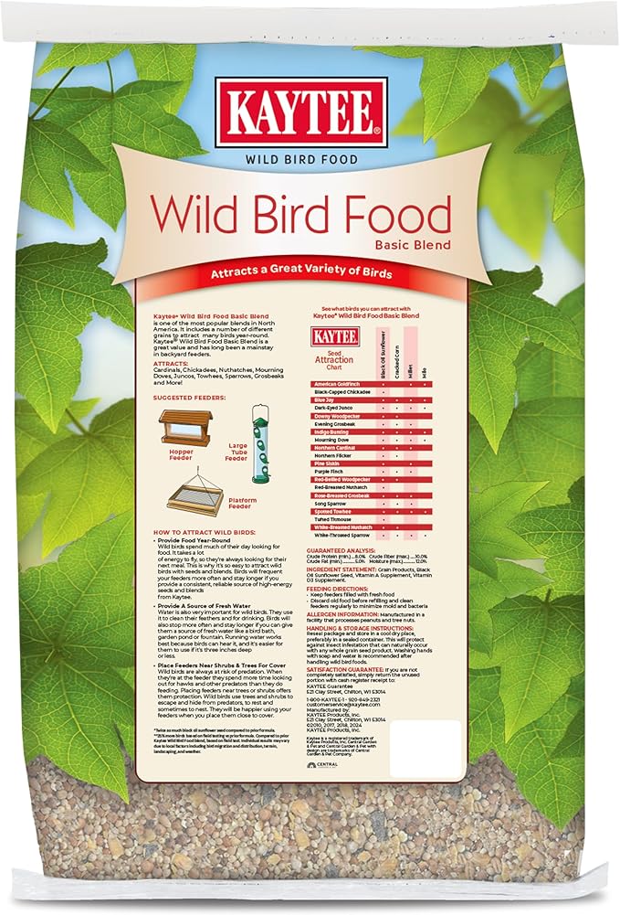 Kaytee Wild Bird Food, 40 Pound