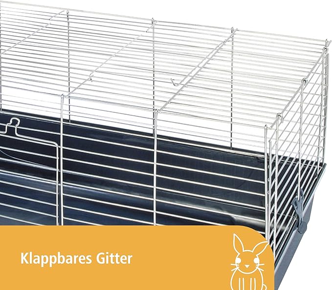 Kerbl Animal Cage Baldo Flat, 100 x 53 x 46 cm