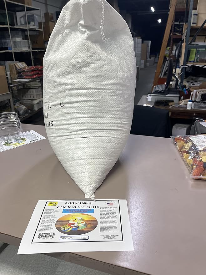 30 LB ABBA 1600C Cockatiel Bird Seed