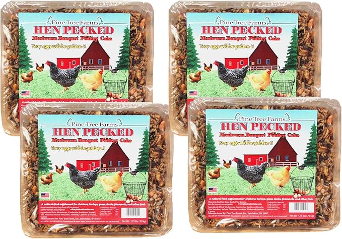 Hen Pecked Mealworm Banquet Poultry Cake