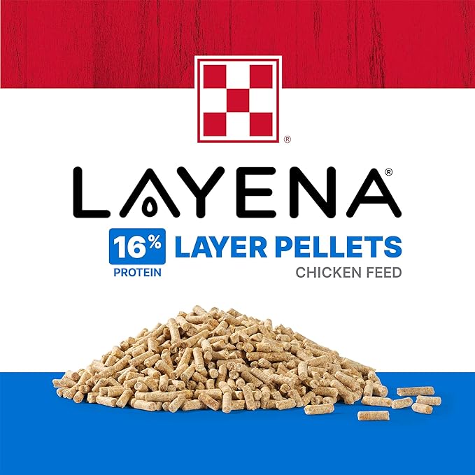 Purina® Layena® Pellets Chicken Feed, 50 Pound Bag