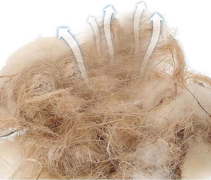 240G/8.5OZ Bird Nesting Material, Natural Mixing Nesting Material Pad for Bird Nest, Bird Nest Bedding Bird Nest Building Materials and Hideouts Supplies for Cage Garden Tree Trunk