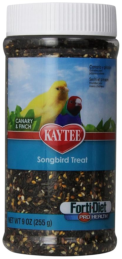 Kaytee Pet Products Forti-Diet Pro Health Songbird Canary and Finch Treat, 9 Ounce