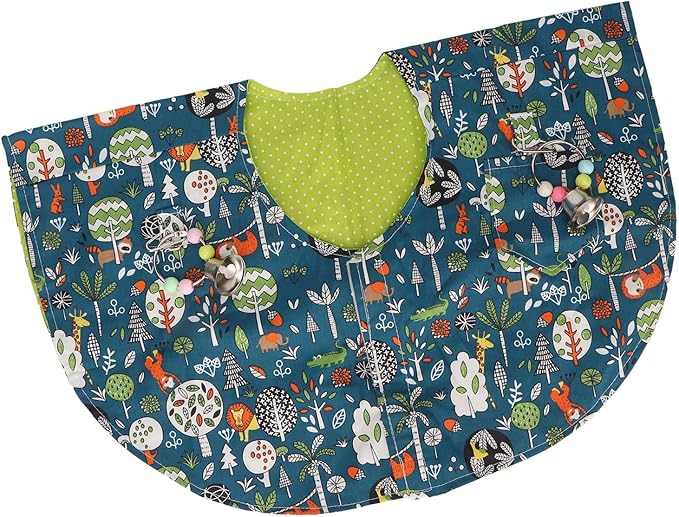 Bird Parrot Protective Shawl Bird Poop Shoulder Protector Bird Shawl Diaper Pad Bird Poop Protector Bird Shoulder Diaper Pad Parrot Shawl Guard pet Supply Props Cloth Bird Diaper Poop Cover Shawl Cape