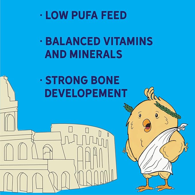 New Country Organics | Olive Oil Grower/Broiler Feed for Growing Pullets and Cockerels | Corn-Free and Soy-Free | 19% Protein | Certified Organic and Non-GMO |40 lbs