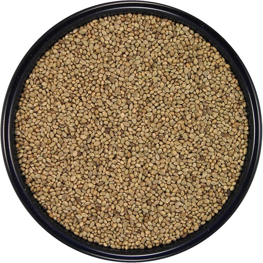 SLEEK & SASSY Hemp Seed (sterilized) for Birds (20 lbs.)
