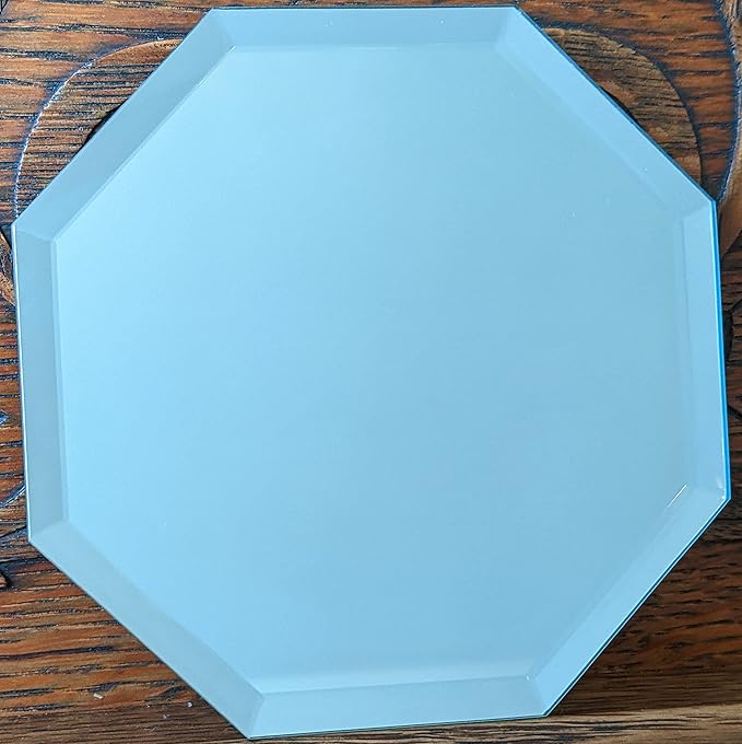 dcDalton Birdcage Mirror 5 Inch Glass with Beveled Edge Octagon Shape | Assembled in USA