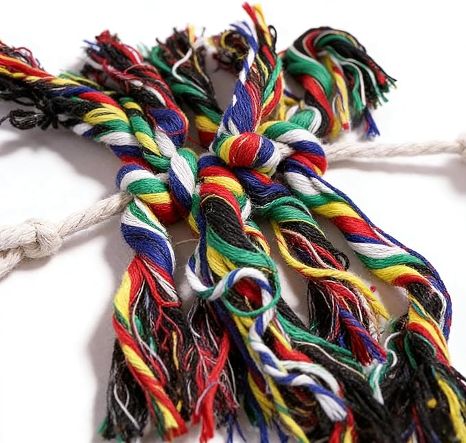 Durable Bird Toys for Large Parrots Parrot Toys for Macaws & African Greys Natural Wood, Squeaky, Chew & Climbing Toys for Large Birds, Safe & Eco-Friendly