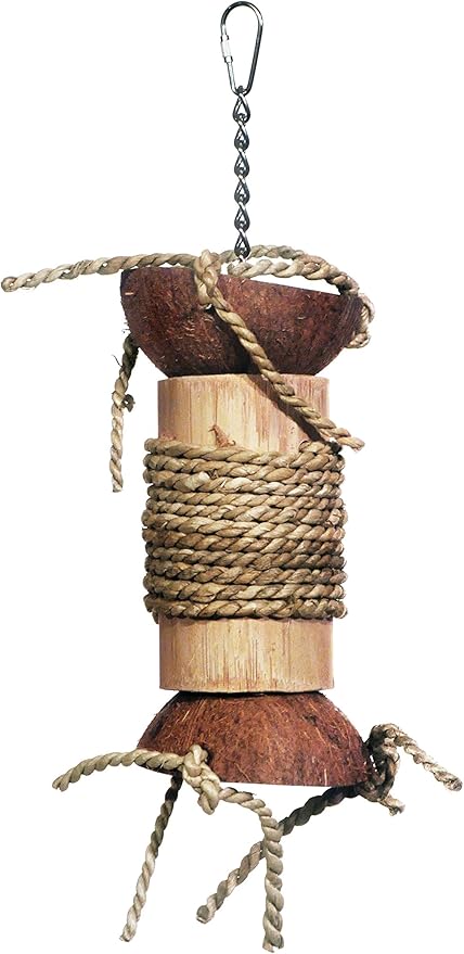 Prevue Pet Products Naturals Hide & Seek Foraging Bird Toy 62815