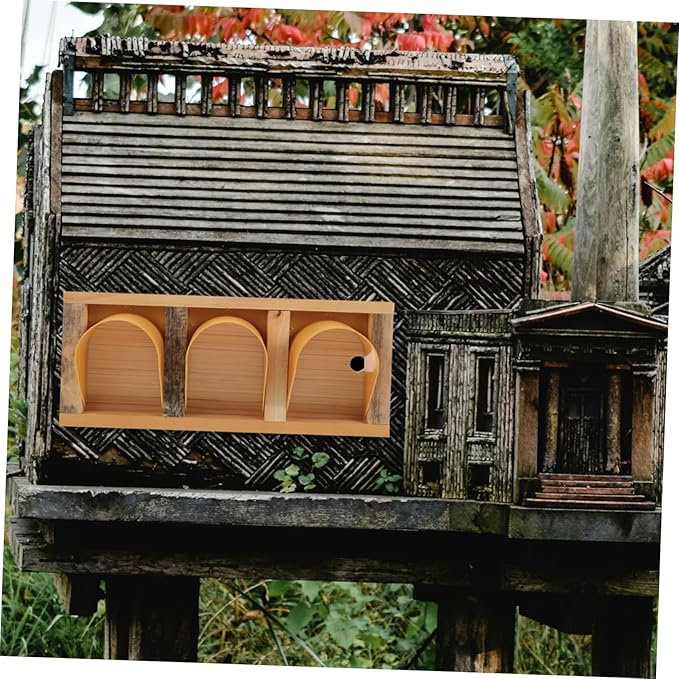 European Style Wooden Pigeon Cage Door Pigeon Entrance Door for Racing Easy Access No Tools Needed Installation High-Intensity Reusable Bird Cage Accessory