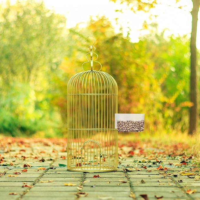 Ipetboom Bird Cage Feeding Containers: 6 pcs Clear Bird Food Trough and Water Feeder Cups - Thick Semicircle Food Box Accessories for Birds Pigeon Chicken, Transparent, 4X3.2X2in