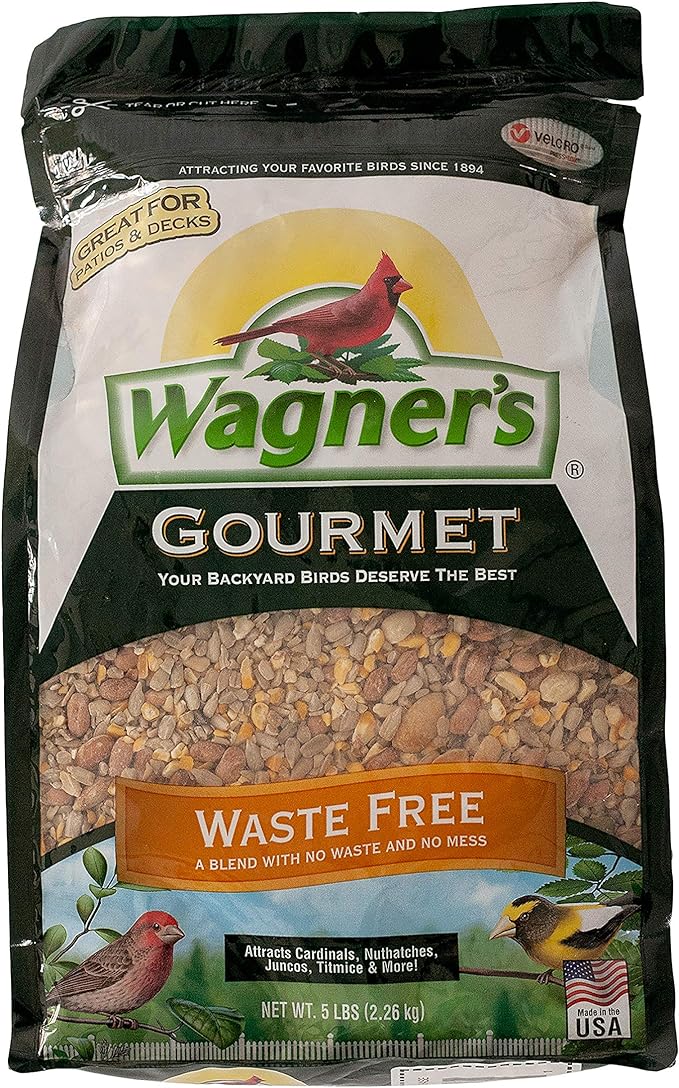 Morning Song Clean & Free Wild Bird Food + Wagner's Waste Free Gourmet Bird Food