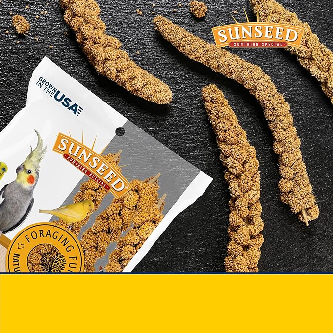 Sunseed Golden Spray Millet Treat for Birds, 21 oz