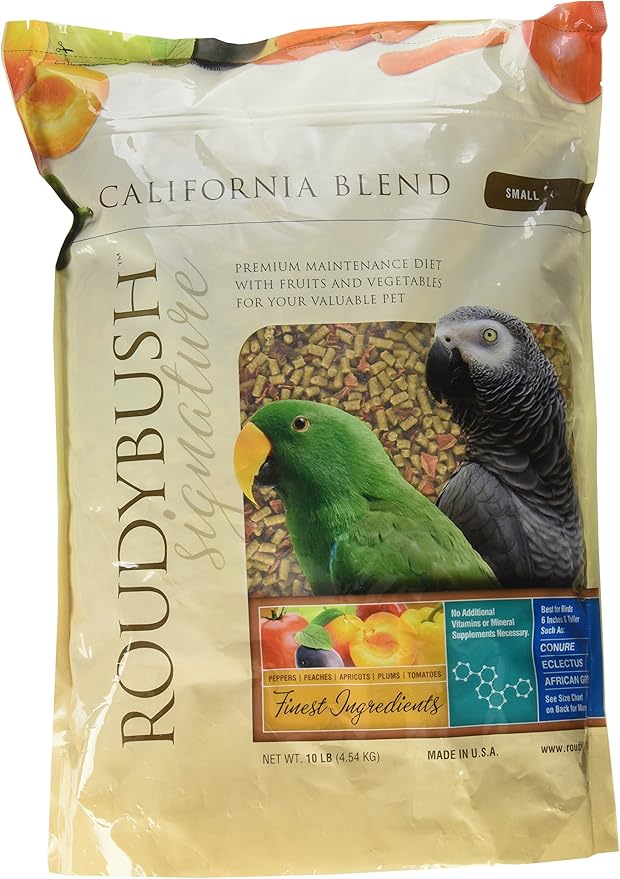 RoudyBush California Blend for Birds Small 10 Lbs