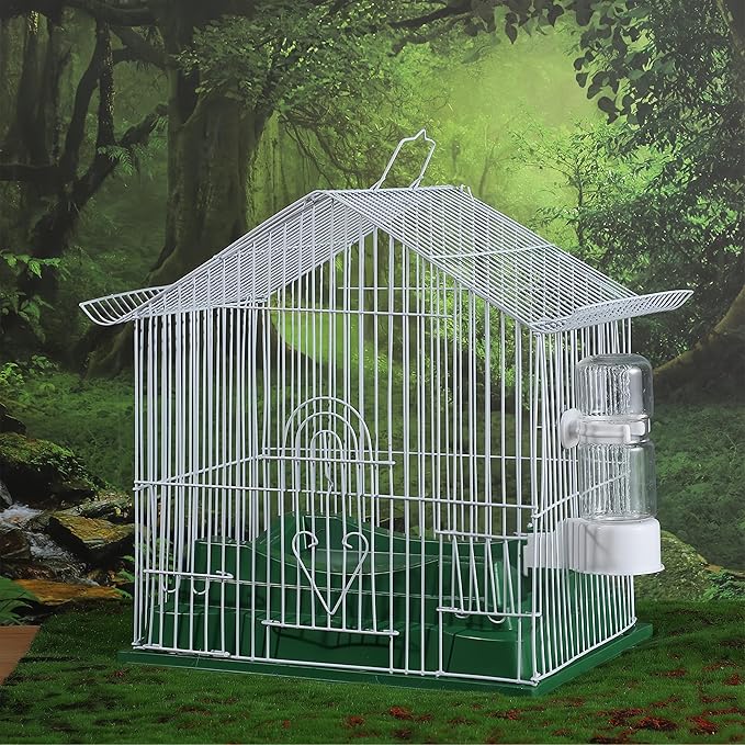 Pet Bird Automatic Water Dispenser,Bird Cage Hanging Drinking Device,Automatic Parrot Water Feeder,Budgies, Birds, Love Birds, Canary Drinking Fountains
