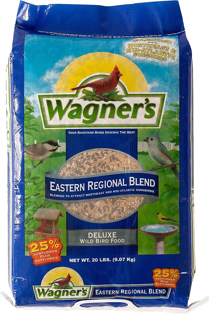 Wagner's Farmer's Delight Wild Bird Food with Cherry Flavor Eastern Regional Wild Bird Food Bundle (20 lbs Each)