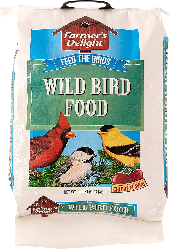 Wagner's Farmer's Delight Wild Bird Food with Cherry Flavor Eastern Regional Wild Bird Food Bundle (20 lbs Each)