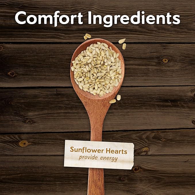 Morning Song Sunflower Hearts & Chips Wild Bird Seed – 10 lb. Premium No Mess, Shell-Free Bird Food for Outside Feeders