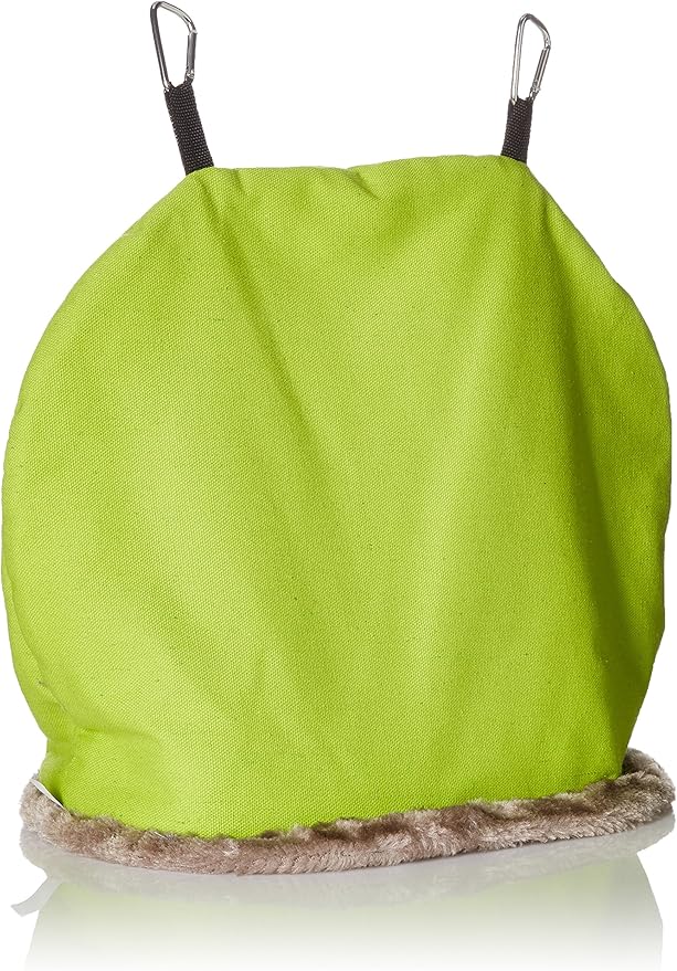 Prevue Pet Products BPV1165 Plastic/Fleece Snuggle Sack Bird Nest, Jumbo