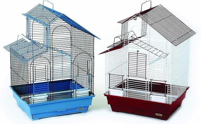 Prevue Hendryx House Style Bird Cage - Blue