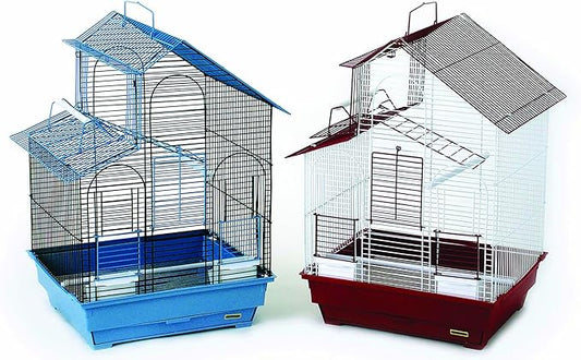 Prevue Hendryx House Style Bird Cage - Blue