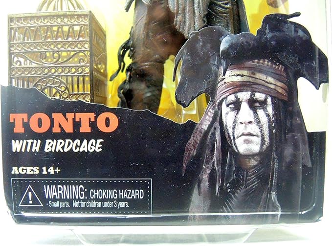 NECA Lone Rnger - Tonto with Bird Cage