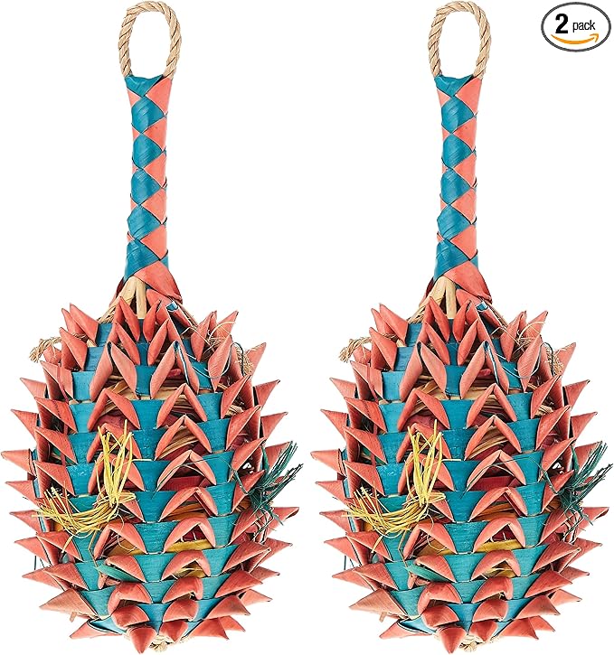 Planet Pleasures Pineapple Foraging Toy, Large (Pack of 2)
