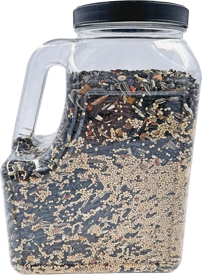 Bits N Things Wild Bird Food | Made in USA & All Season | (5.5 lbs., Fruit and Nut Mix)