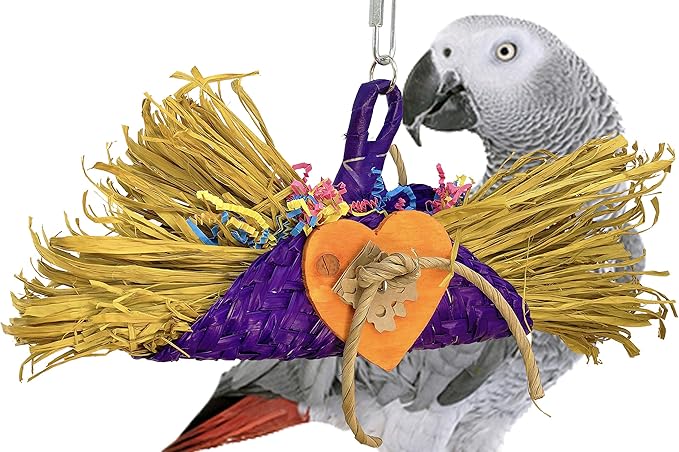 Bonka Bird Toys 950 Foraging Taco Shredding Parrot Toy