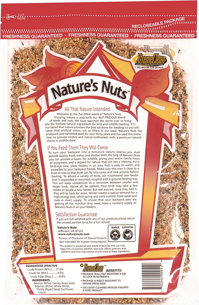 Nature's Nuts Premium Wild Finch Blend - 10 lb.