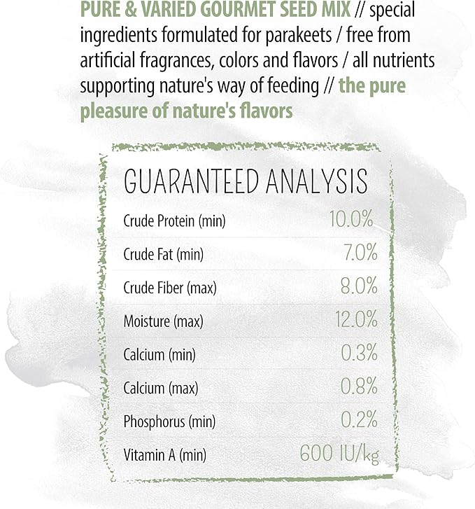 Witte Molen Pure Parakeet Gourmet Seed Mixture and Treat Sticks for Parakeet (5 Pack Pure Parakeet Gourmet Seed Mixture)
