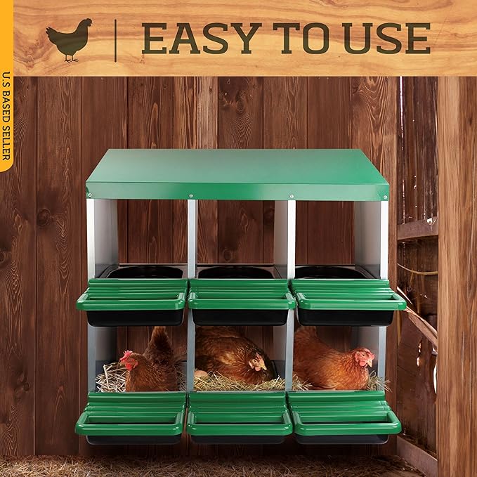 Rural365 Chicken Nest Box Liners 12 Pack - Chicken Coop Bedding, Poultry Supplies Chicken Bedding Nest Liners Chickens