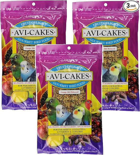 Avi-Cakes Fruit Delight Gourmet Bird Food