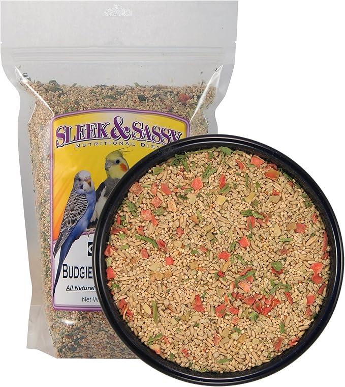 SLEEK & SASSY Garden Budgie (Parakeet) Food (2 lbs.)